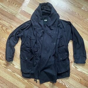 Kapital Katsuragi Ring Coat - Black - Size 2 (Made in + Purchased in Japan)